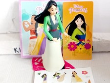 KINDER MAXI SORPRESA PASQUA 2023 DISNEY PRINCESS VDD10 MULAN NUOVA + CARTINA RAR
