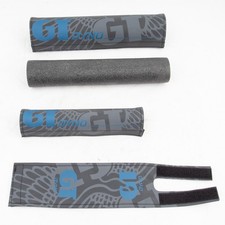 GT Dyno Bmx Pad Sets 3pc Grey/Blue Officially Licensed Product 89-99