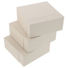 3 Pcs Jewelry Packaging Box Drawer Organizer Bracelet Paper Boxes Lid