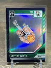 2024-25 Panini Donruss Optic Derrick White Purple Prizm #62 Boston Celtics