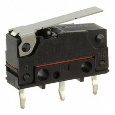 1 Pc Omron Electronics Inc-Emc Div D2Sw-P01L1D Switch Snap Act Spdt 0.1A 12