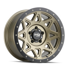 20x9 Dirty Life Theory Matte Gold Wheel 5x5 0mm