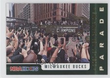 2021-22 Panini NBA Hoops Road to the Finals Parade Milwaukee Bucks #100 6l7