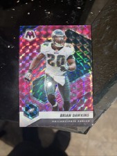 2021 Panini Mosaic - Brian Dawkins #161 Camo Pink Mosaic Prizm