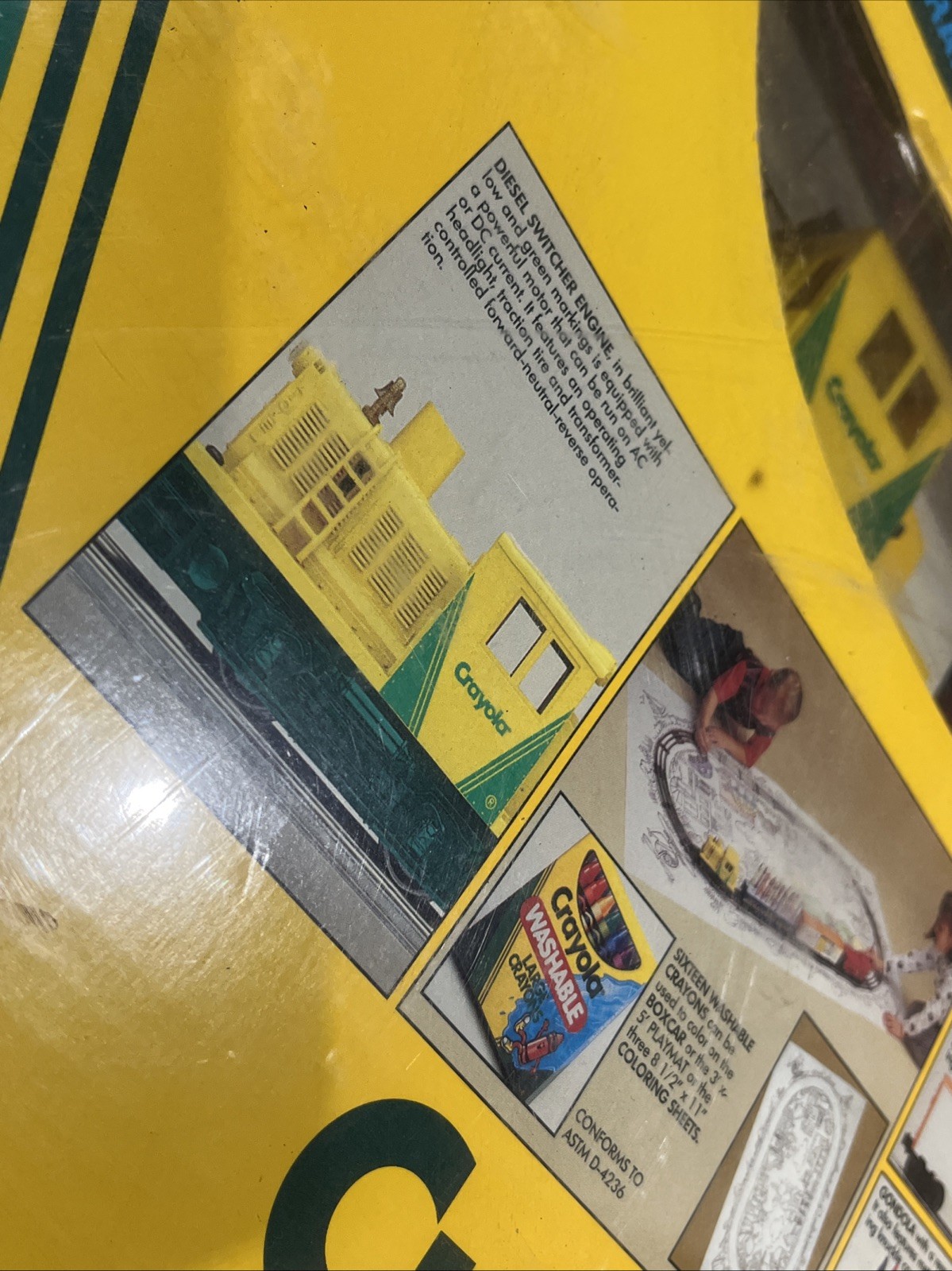 Lionel 6-11813 Crayola Activity RTR Train Set O Gauge -New/Sealed