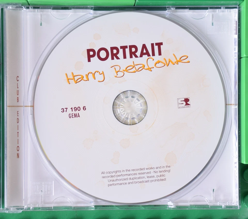 Harry Belafonte - Portrait - Ariola Express - Club Edition - CD - Bild 3 von 4