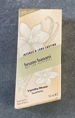 498,00 /Liter - Bruno Banani Woman Vanilla Muse 50ml Eau de Parfum, neu
