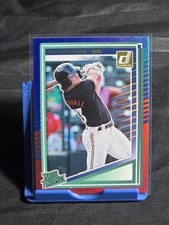 2025 Panini Donruss - Rated Prospects Luke Keaschall #111 Red & Blue (RC)