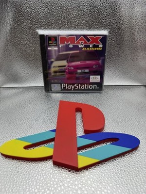 Max Power Racing Sony PlayStation PS1 mit Handbuch Retro PAL 1998 #0441