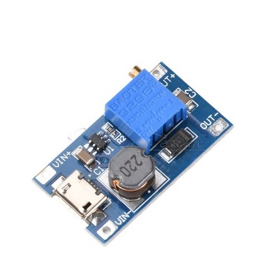 10Pcs DC-DC 2A Step Up Booster Board Module 2/24V to 5/9/12 / 28V Replace XL6009