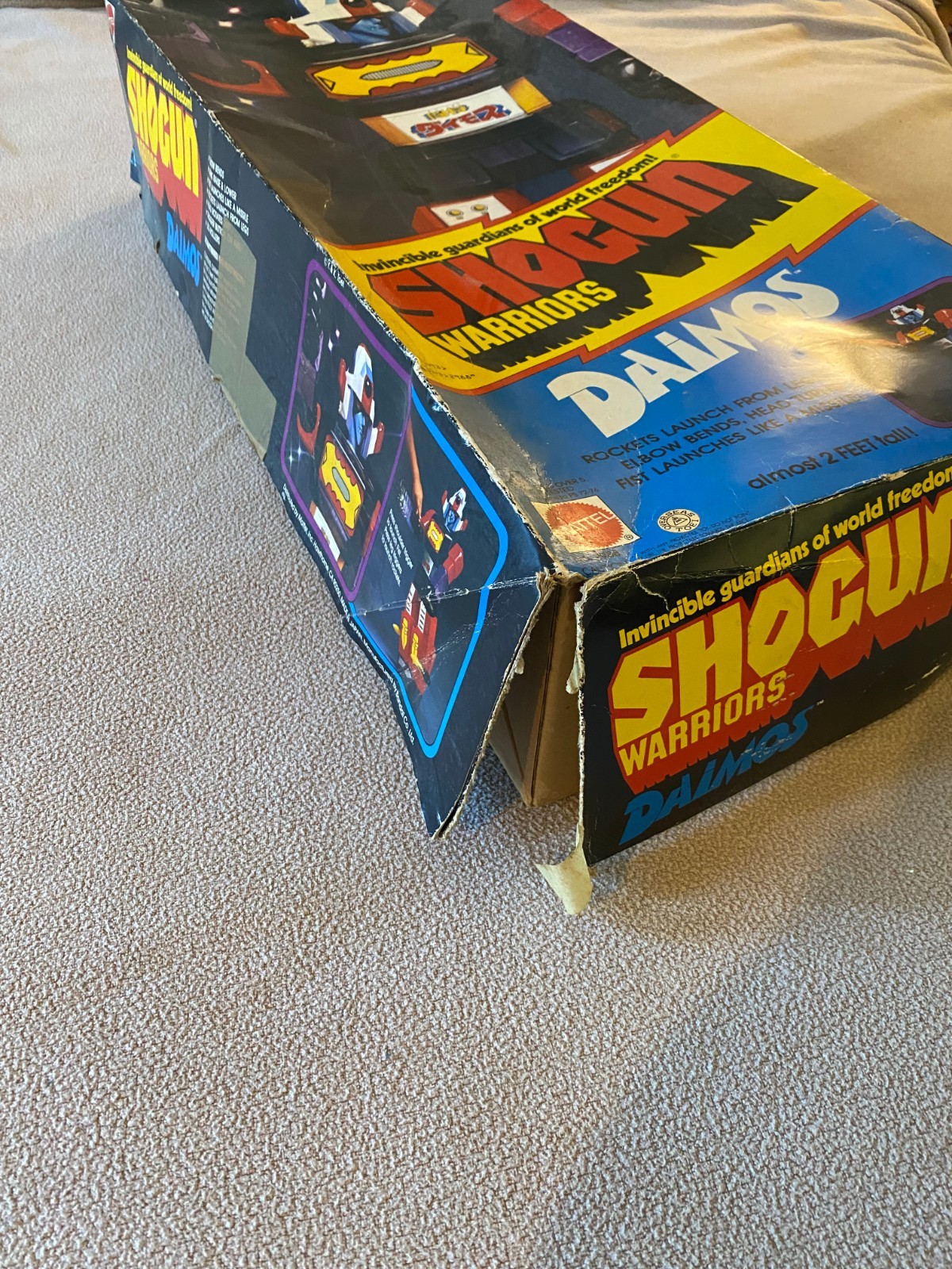 24" Shogun Warriors Daimos 1970s, complete, excellent condition with box
