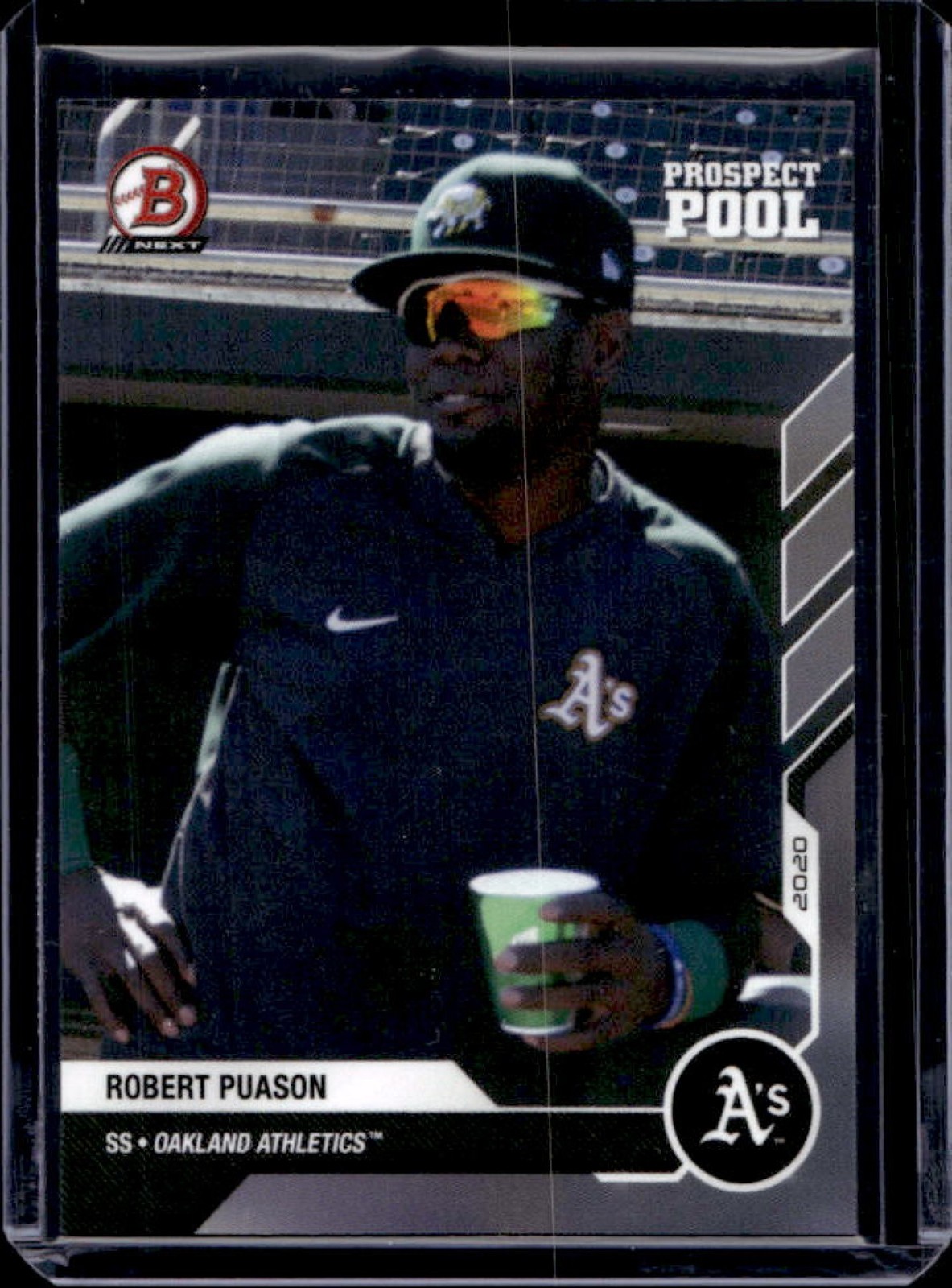 2020 Bowman Next Prospect Pool Robert Puason #PP-21 Athletics