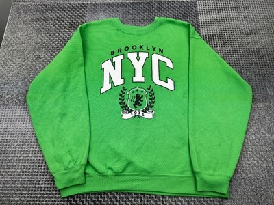 Refuge Athletics Brooklyn NYC Graphic Green Gr. XL Pullover