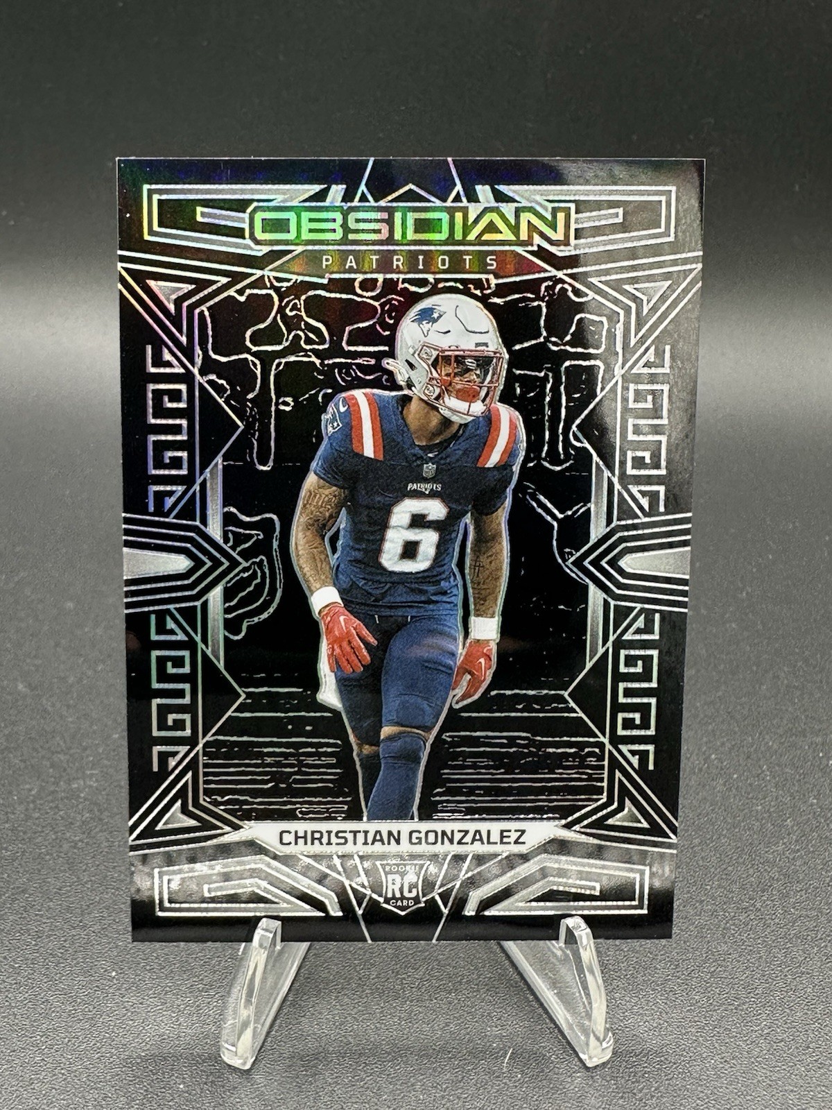 2023 Panini Obsidian Christian Gonzalez #166 Rookie RC