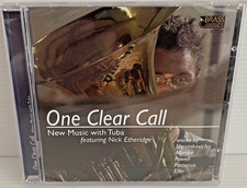 One Clear Call New Music with Tuba Nick Etheridge Audio CD Factory Sealed NEW
