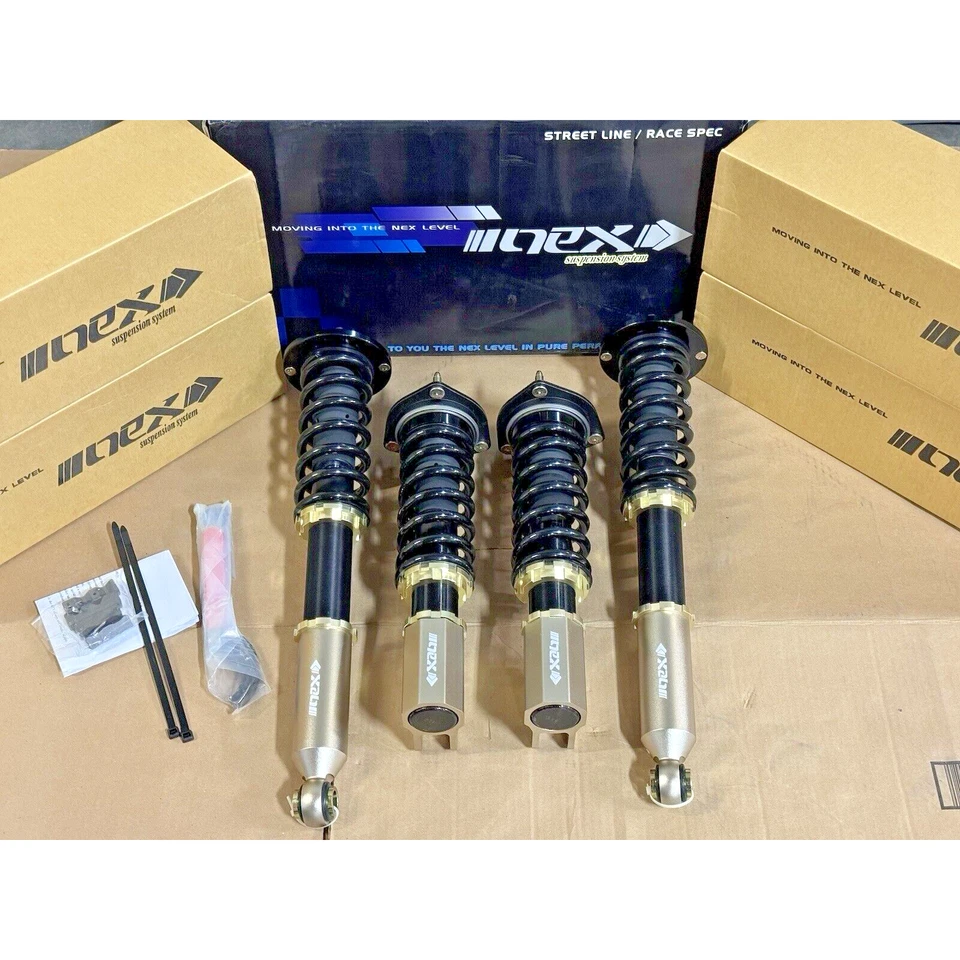🔥NEX Racing S14 Street Spec Coilover Kit para Nissan 240sx Zenki Kouki 1995-1998 Foto 3 de 4