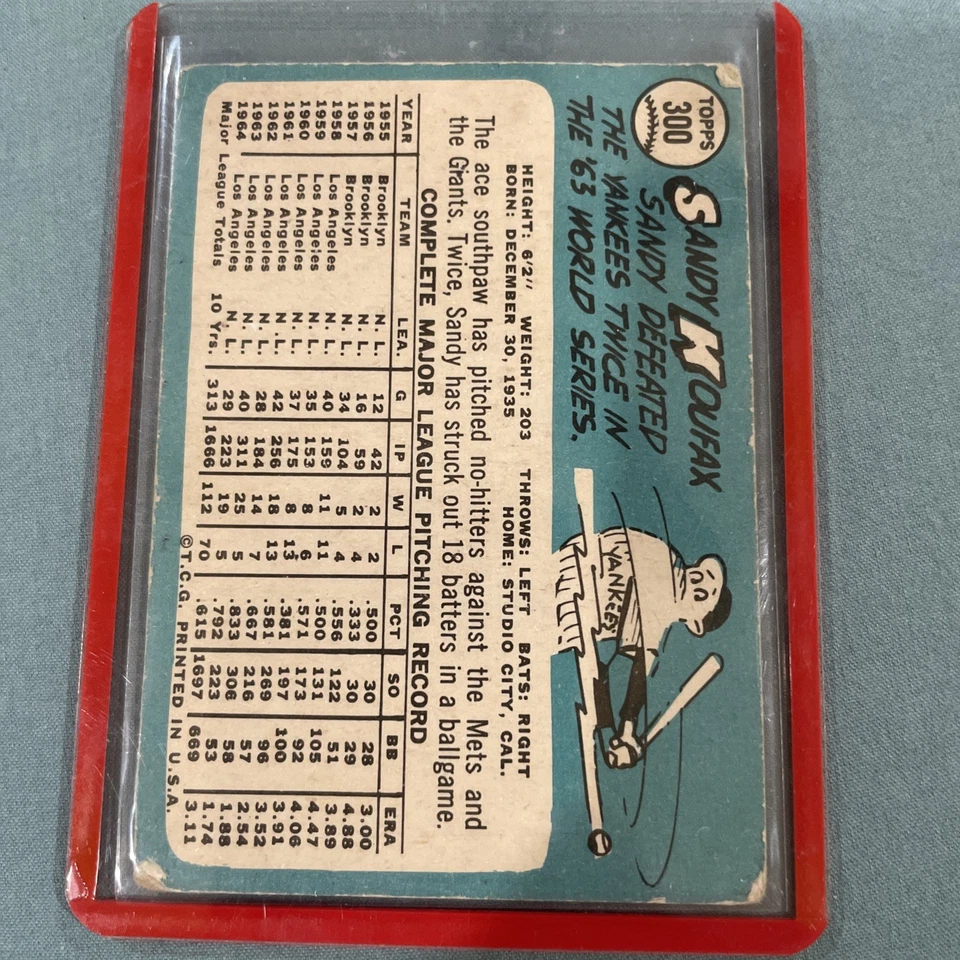 Lote de 70 tarjetas de béisbol vintage Topps Sandy Koufax, Mays, Musial, Ford, Rose, Yas Foto 3 de 4