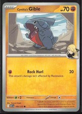 Cynthia's Gible #109/217 Common ME: Ascended Heroes Pokemon