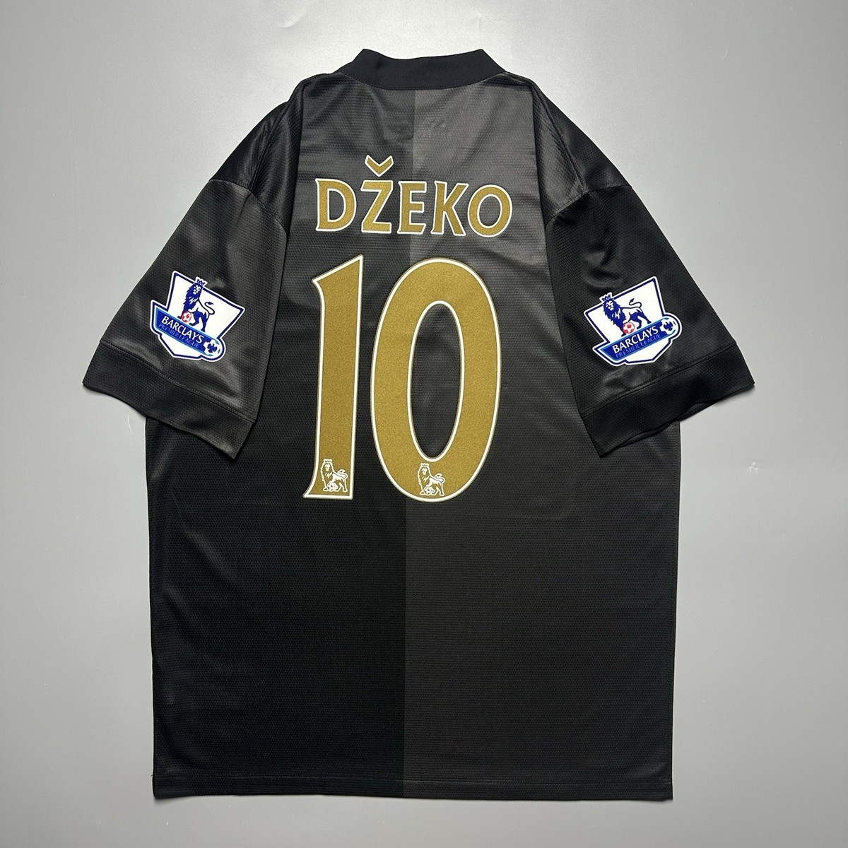 MAN CITY NIKE 2013/2014 FOOTBALL AWAY JERSEY #10 EDIN DZEKO SIZE