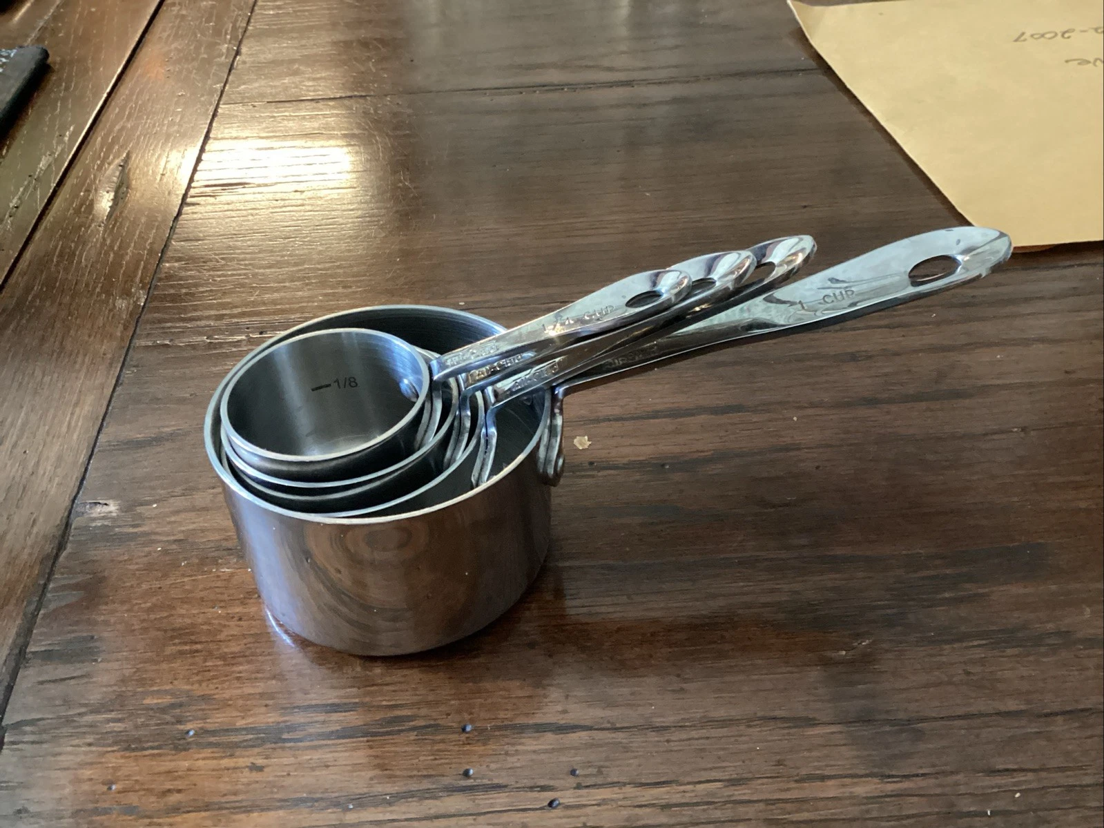 NWT All-Clad Stainless Steel Measuring Cups & Spoons Set Baking Kitchen Tools
Opens in a new window