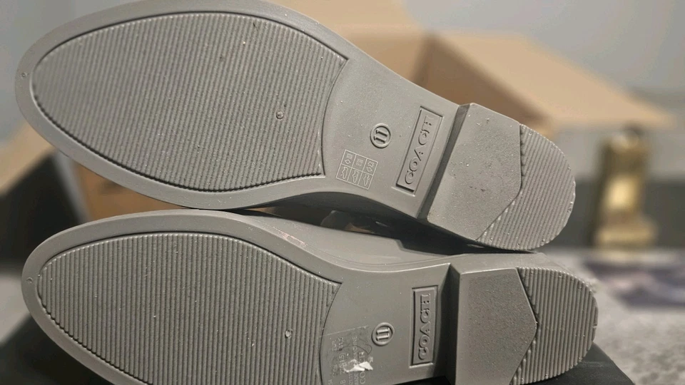 NUEVAS botas de lluvia Coach gris con monograma para mujer 11 Foto 4 de 4