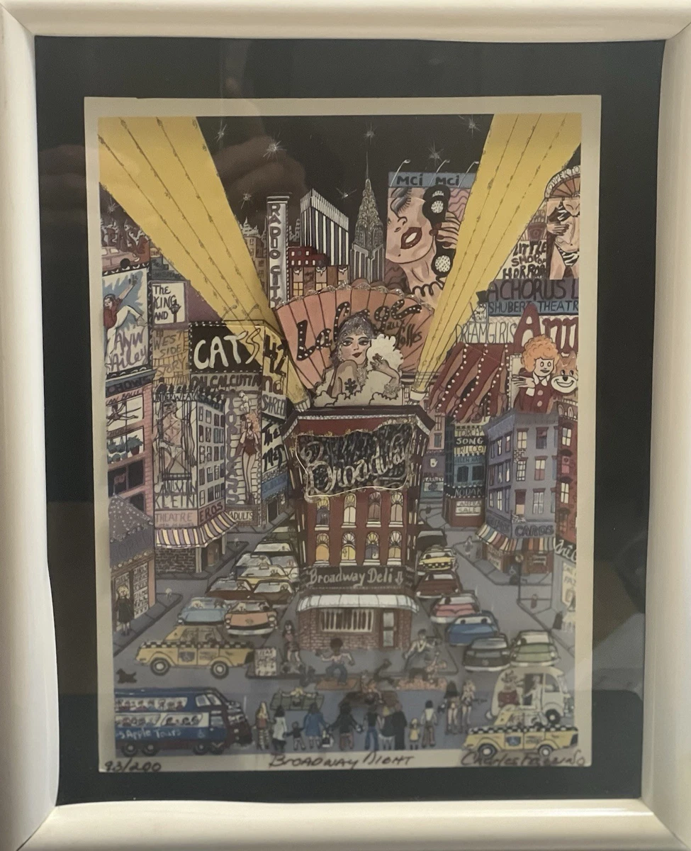 charles fazzino broadway products for sale | eBay