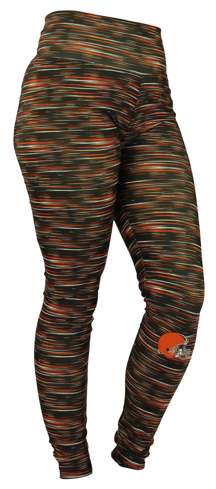 Леггинсы Zubaz NFL Football женские Cleveland Browns Space Dye