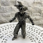 DBZ Dragon Ball Z Burger King Kids Meal Toy Silver Goku Action Figure 2000 — photo 1