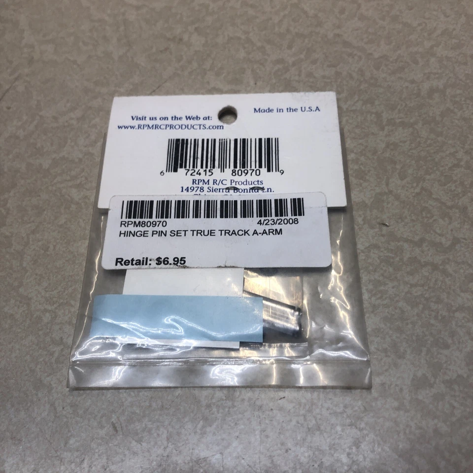 RPM 80970 Replacement  Hinge Pin Set True-Track For RPM  A-armS - Image 3 of 3