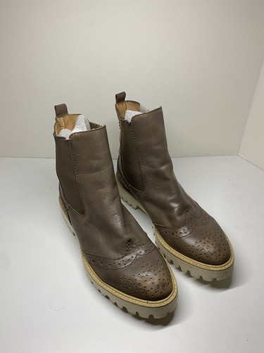 Chelsea Ankle Boots Size 40 All black Woman’s Size 9.5 US Color Brown - Picture 3 of 13