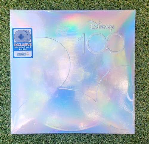 Disney 100th Anniversary Vinyl 2LP Walmart Exclusive Alternate Cover  NEW Sealed - Picture 1 of 2