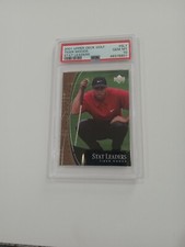 2001 Upper Deck Tiger Woods Stat Leaders card SL-7 Gem Mint 10