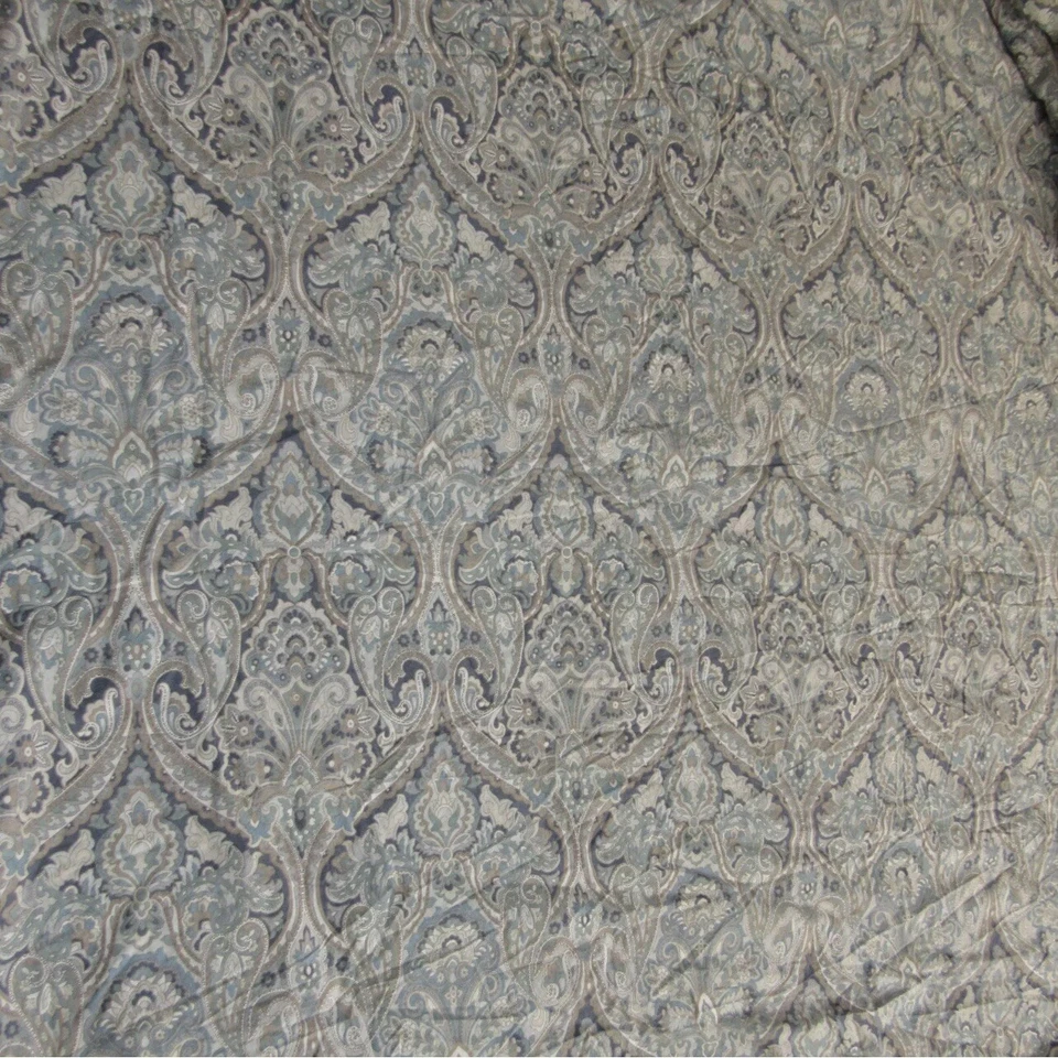 Edredón de plumas Pottery Barn King con edredones MacKenna (rojo y azul) Foto 2 de 4