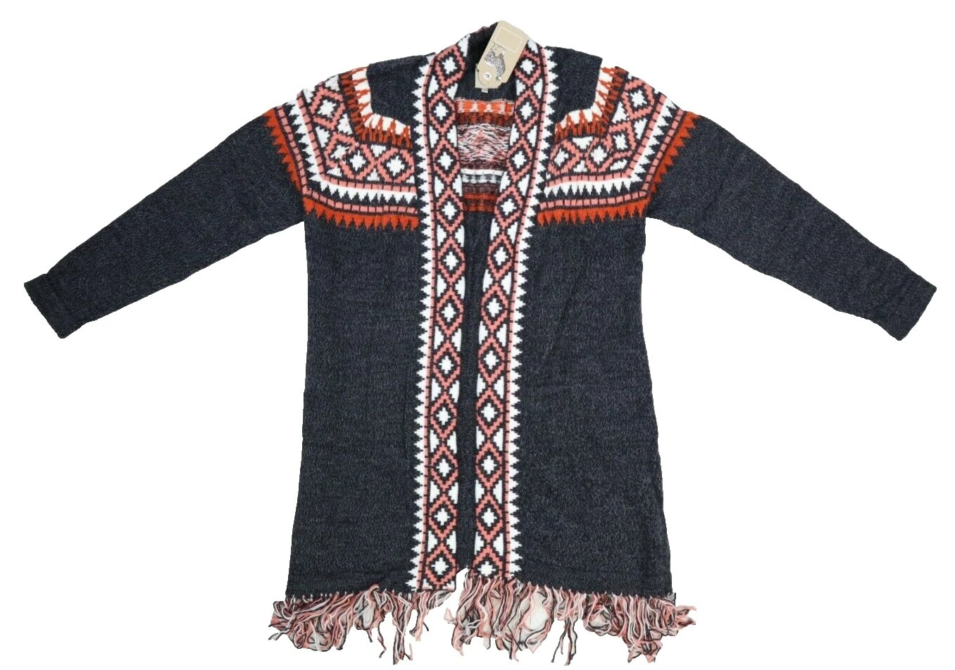 Cardigan suéteres Casual Mujer Azteca