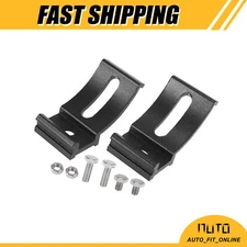 PAIR LED Light Bar Mounting Brackets Universal Car Base Brackets Single Groove