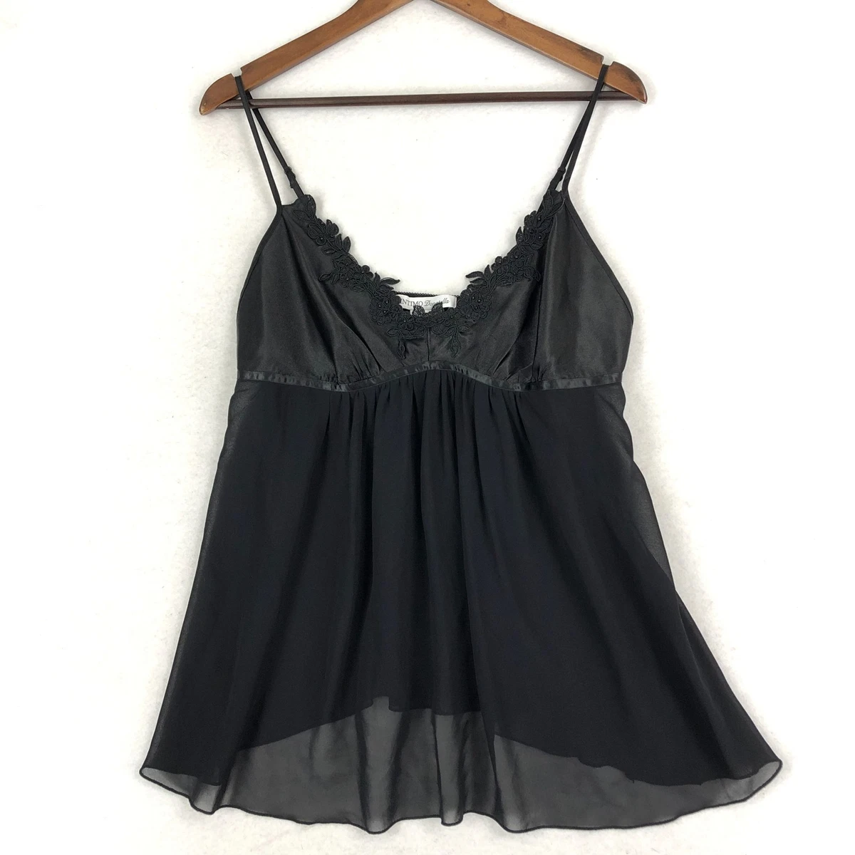 Women's Sexy Lace Trim Slip Camisole Tank Top