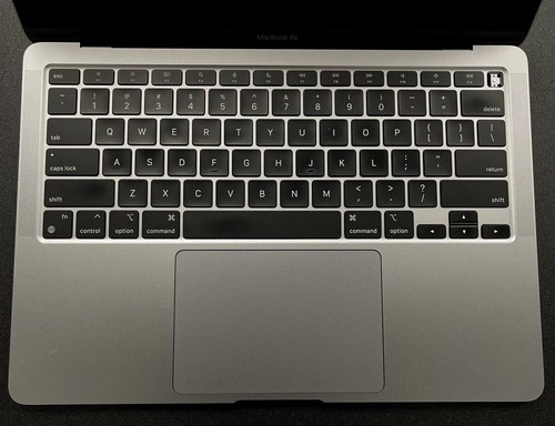 OEM Apple MacBook Air 13” M1 2020 A2337 Keyboard Housing + Battery - Gray A+ - Afbeelding 3 van 5
