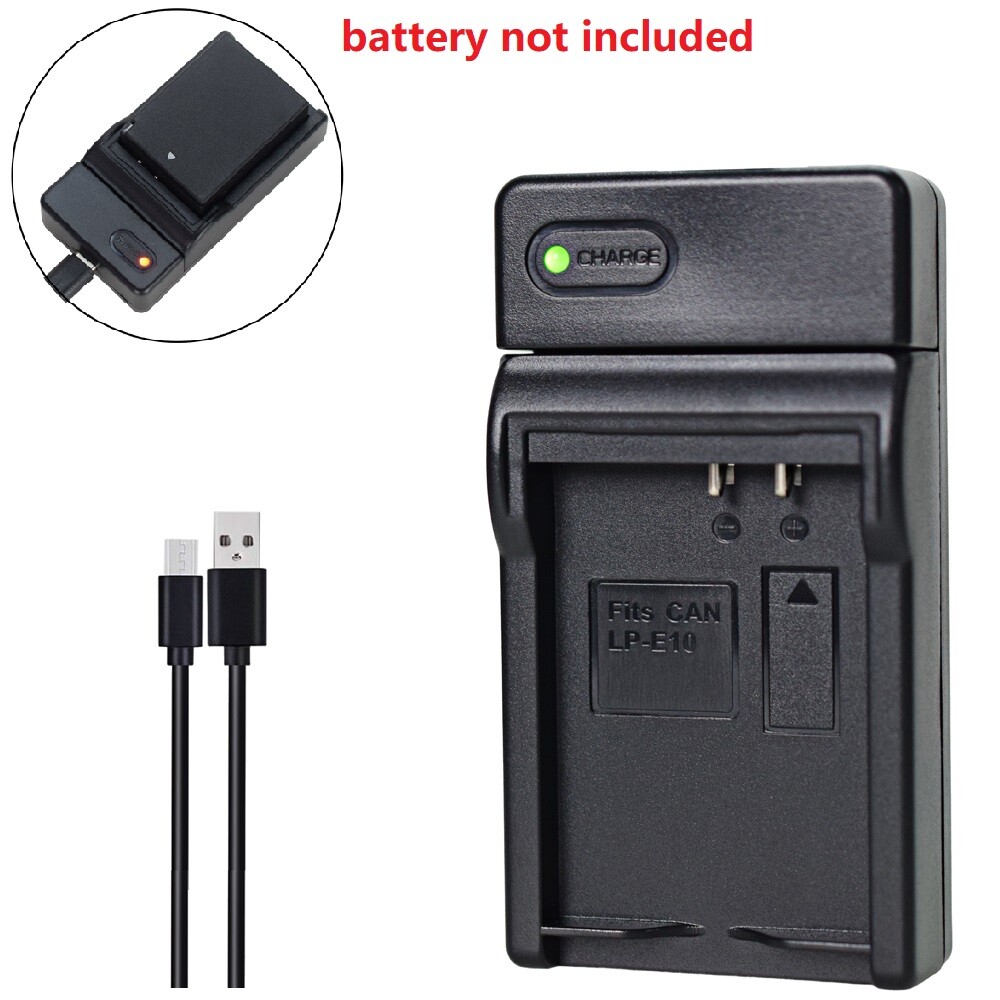 LP-E10 Battery charger For Canon EOS Rebel T3 T5 T6 Kiss X50 EOS