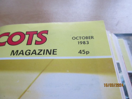 Sammelmappe the Scots Magazine 12 Exemplare 1983 Speiccherfund Wohnungsauflösung - Bild 6 von 14