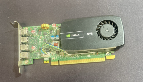 OEM NVIDIA NVS 510 2GB GDDR3 GPU 4x MINI Display Port (Low Profile Bracket)