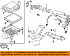 Chevrolet Gm Oem 14-16 Impala Air Cleaner Intake-filter Box Housing 22897041