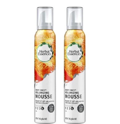 2 Herbal Essences Body Envy Volumizing Mousse 6.8 oz ea