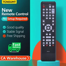 New NC184 NC184UH Remote Control For Sanyo DVD Recorder FWZV475E FWZV475F