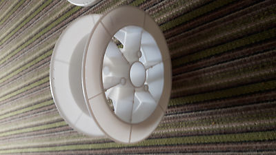 Große leere Kunststoffrolle / Spulenspeicherspulenzylinder (für Kabel, Fasern etc.)