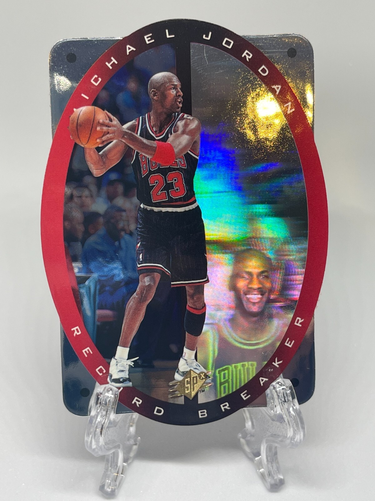マイケルジョーダン　1996UD SPX record breaker #R1 Michael Jordan 1996 SPx #R1 Record Breaker Price Guide - Sports
