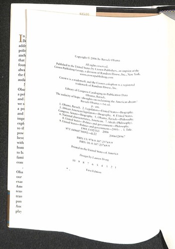 Barack Obama "Audacity of Hope" POTUS Autogramm signed Buch HC/DJ 1st Print PSA - Bild 7 von 8