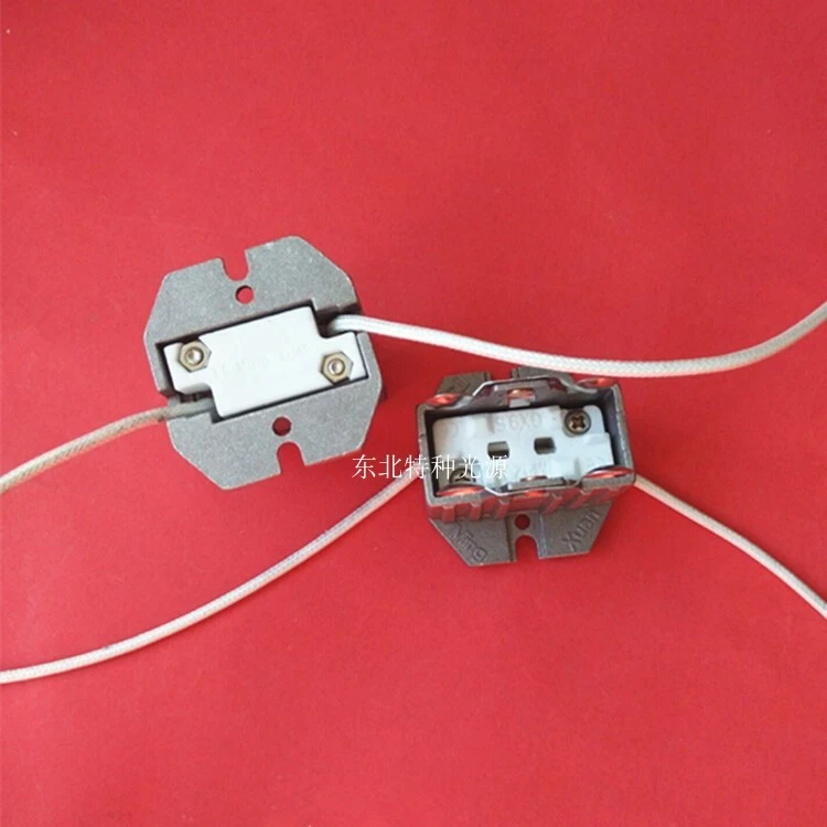 GX9.5 lamp holder searchlight holder stage lamp holder DX123B high temperature l - Image 3 of 3