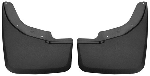 Husky Liners 15 Chevrolet Silverado 3500 HD Black Dually Rear Mud Guards - Picture 3 of 13