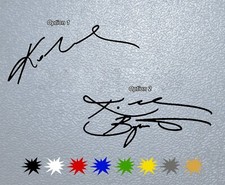 STICKER PEGATINA DECAL VINYL Kobe Bryant Signature