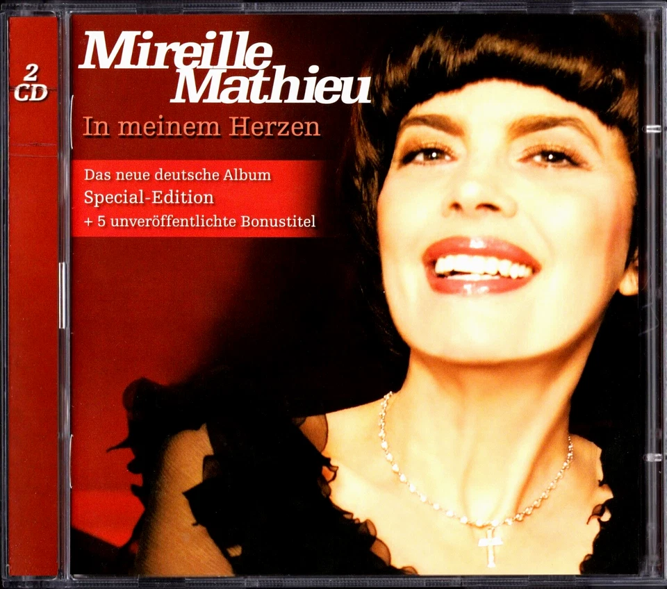 MIREILLE MATHIEU Rare Special Ed 2 CD's with 5 Unreleased Song BONSOIR L'ARTISTE - Image 2 of 4